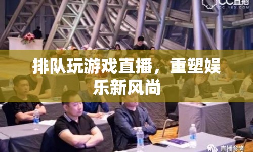 直播游戲排隊(duì)成新風(fēng)尚，重塑娛樂新潮流