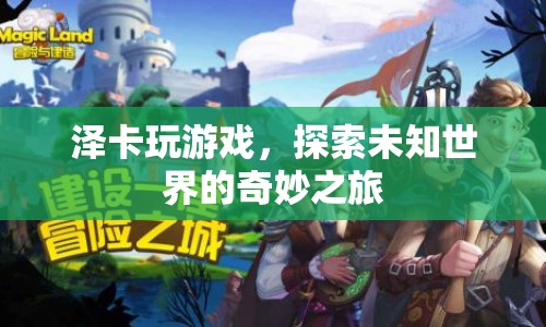 澤卡，探索未知世界的奇妙游戲之旅