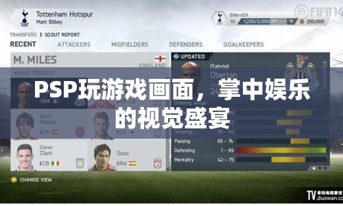 掌中娛樂的視覺盛宴，PSP玩游戲畫面