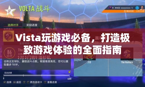 打造極致游戲體驗(yàn)，Vista游戲優(yōu)化全面指南