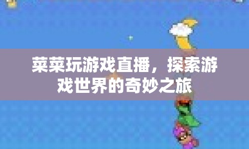菜菜游戲直播，探索奇妙游戲世界的旅程