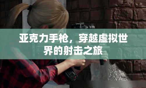 亞克力手槍，虛擬世界的射擊冒險(xiǎn)之旅