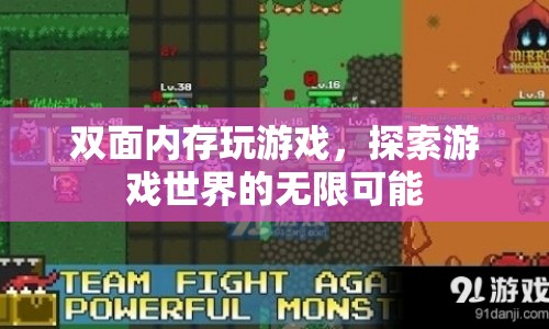 雙面內(nèi)存賦能，解鎖游戲世界無(wú)限可能