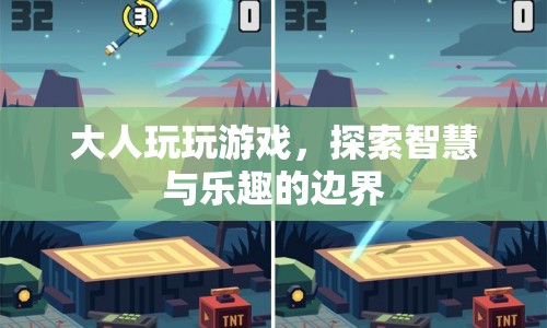 大人玩玩游戲，探索智慧與樂趣的邊界