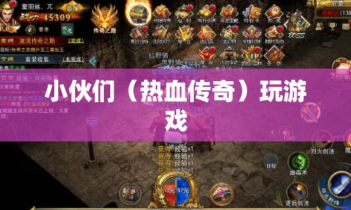 熱血傳奇，小伙們的游戲之旅