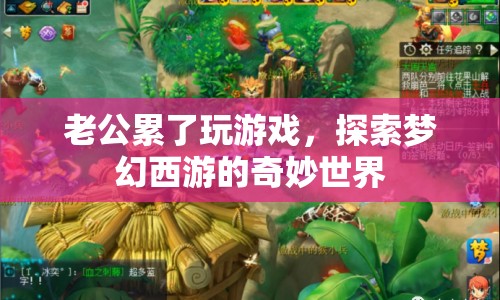 老公沉迷游戲，探索夢(mèng)幻西游的奇妙世界