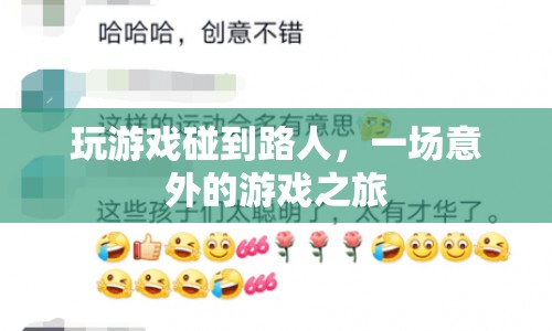 一場(chǎng)意外的游戲之旅，與路人共闖游戲世界