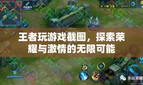 王者游戲截圖，探索榮耀與激情的無限可能  第1張