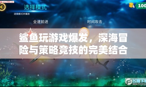 鯊魚(yú)爆發(fā)，深海冒險(xiǎn)與策略競(jìng)技的完美融合