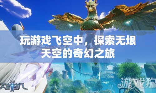 探索無垠天空的奇幻之旅，玩游戲，飛空中