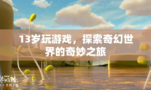 13歲少年，探索奇幻世界的奇妙游戲之旅