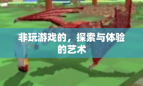 探索與體驗(yàn)的藝術(shù)，超越游戲的界限