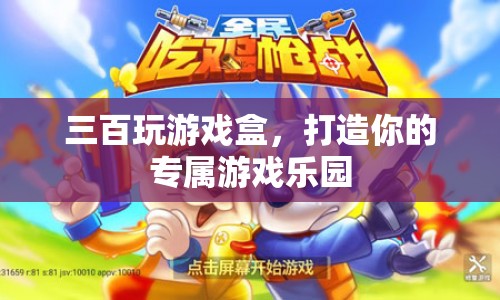 打造專屬游戲樂園，三百玩游戲盒