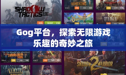 Gog平臺(tái)，開(kāi)啟無(wú)限游戲樂(lè)趣的奇妙之旅
