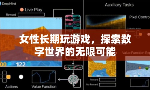 女性長(zhǎng)期玩游戲，探索數(shù)字世界的無(wú)限可能