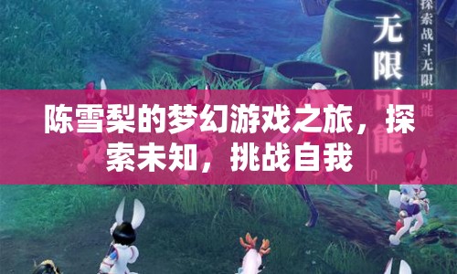 陳雪梨的夢幻游戲之旅，探索未知，挑戰(zhàn)自我