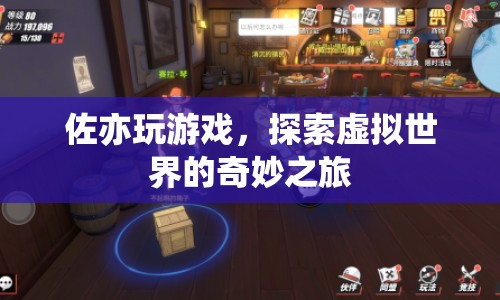 佐亦探索虛擬世界，奇妙的游戲之旅