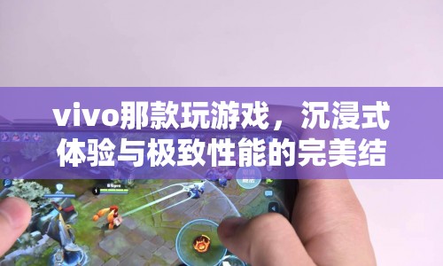 vivo游戲手機(jī)，沉浸式體驗(yàn)與極致性能的完美結(jié)合