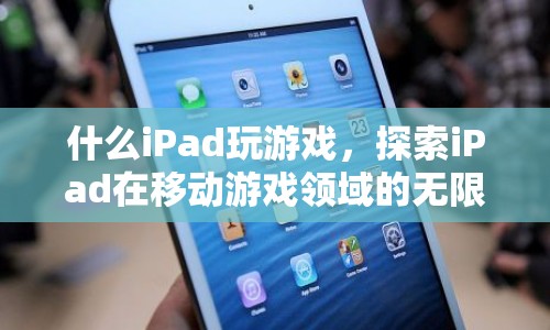 iPad，移動游戲領(lǐng)域的無限可能  第1張