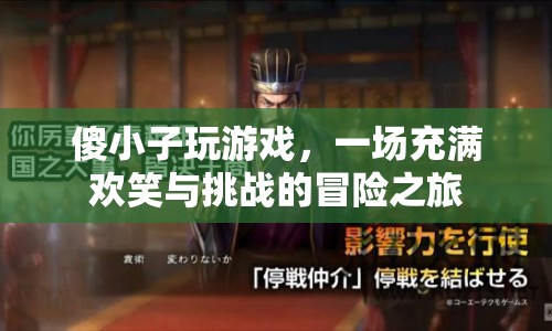 傻小子游戲，歡笑與挑戰(zhàn)的冒險(xiǎn)之旅
