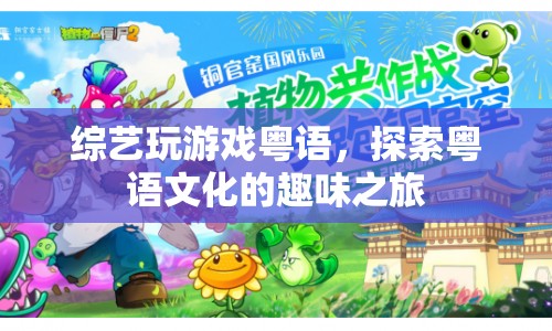 探索粵語文化的趣味之旅，綜藝玩游戲粵語