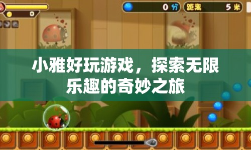 探索無限樂趣，小雅的游戲奇妙之旅