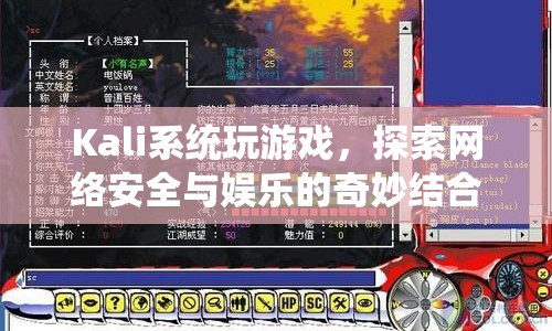 Kali系統(tǒng)，網(wǎng)絡(luò)安全與娛樂的奇妙結(jié)合