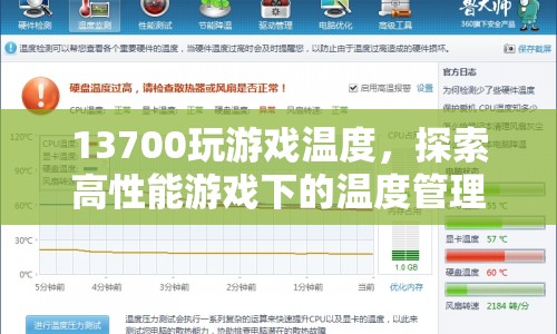 高性能游戲下的溫度管理，如何控制13700玩游戲的溫度？