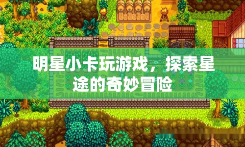 明星小卡，探索星途的奇妙冒險(xiǎn)