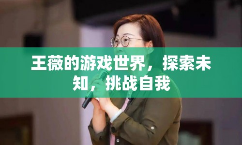 王薇的游戲世界，探索未知，挑戰(zhàn)自我