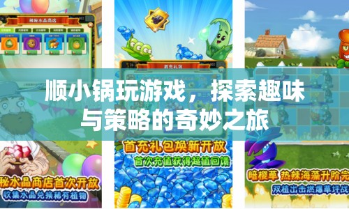 探索趣味與策略的奇妙之旅，順小鍋的游戲之旅