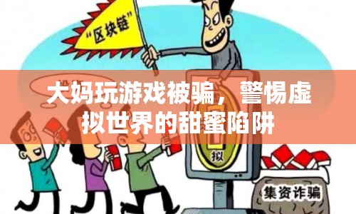 大媽沉迷游戲被騙，警惕虛擬世界中的甜蜜陷阱