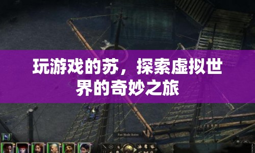 探索虛擬世界的奇妙之旅，蘇的游戲之旅