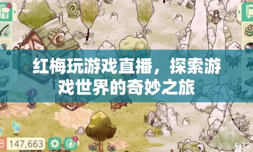 紅梅游戲探索之旅，直播中的奇妙世界