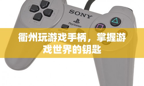 衢州游戲手柄，掌握游戲世界的鑰匙