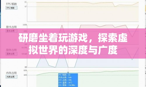 研磨坐著玩游戲，探索虛擬世界的深度與廣度