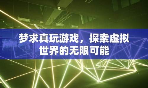 探索虛擬世界的無限可能，夢求真游戲之旅