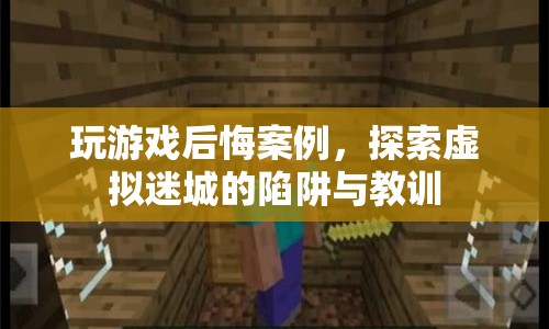 虛擬迷城的教訓(xùn)，玩游戲的后悔案例