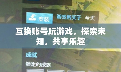 互換賬號，探索共享樂趣