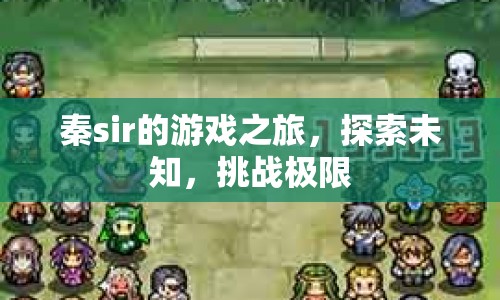 秦sir的極限探索之旅，挑戰(zhàn)未知，游戲人生