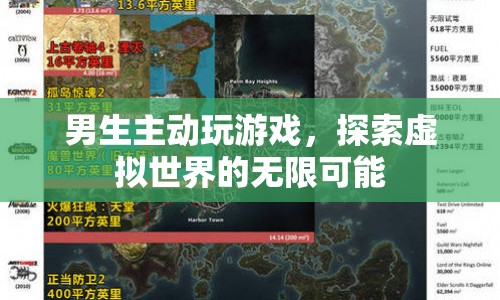 男生探索虛擬世界，主動(dòng)玩游戲，解鎖無(wú)限可能