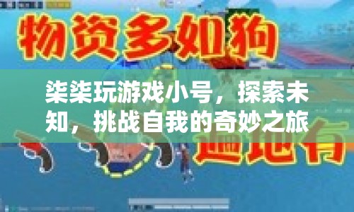 柒柒游戲小號，探索未知，挑戰(zhàn)自我的奇妙之旅