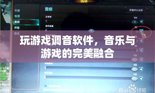 游戲調(diào)音軟件，音樂與游戲的完美融合