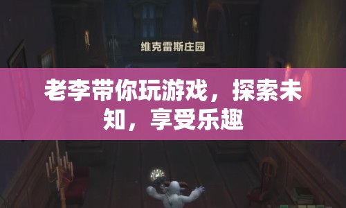 老李帶你探索游戲世界，盡享樂趣之旅