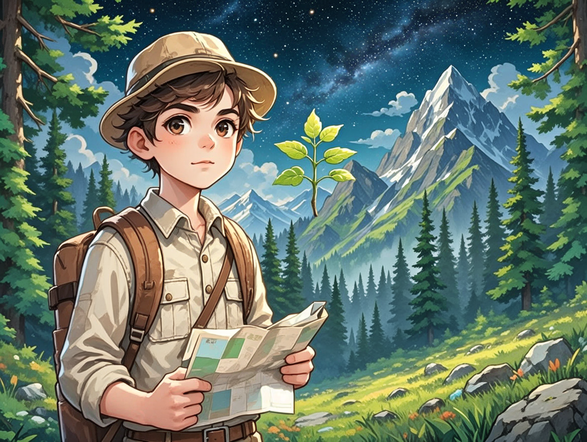 張樹苗的奇妙探險(xiǎn)之旅，探索未知，收獲成長(zhǎng)