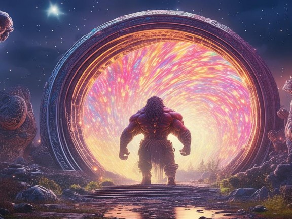 探索巨人世界，傳送門開(kāi)啟，奇幻之旅啟程