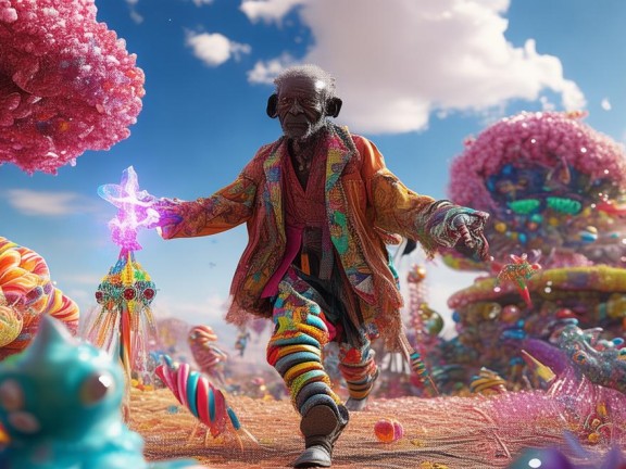 老黑糖果的奇幻之旅，探索我的世界的奇妙世界