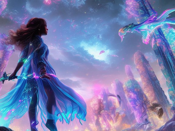 艾莉雅（Aria）的奇幻之旅，探索我的世界
