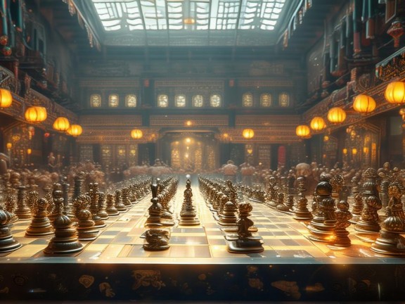 棋院舉辦世界里我棋藝盛宴，跨越時空的棋藝盛宴