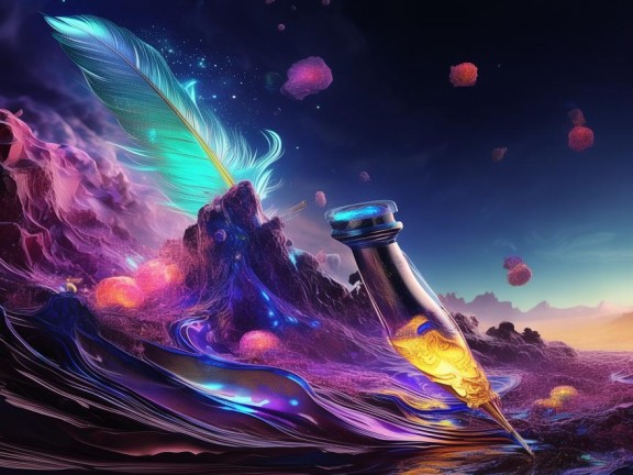 筆與墨的奇幻之旅，探索我的我的世界